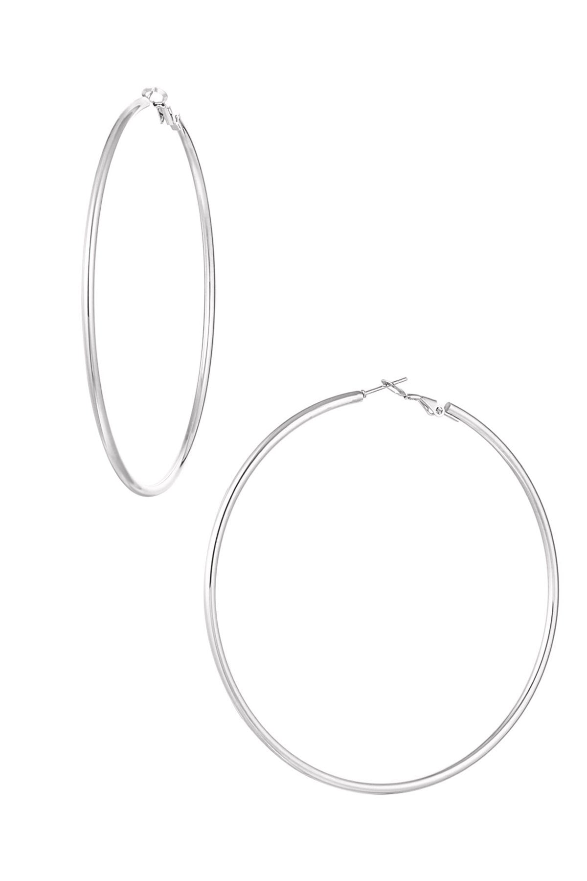 Damen Creolen Alltagseleganz | Edelstahl 14K | Gold & Silber