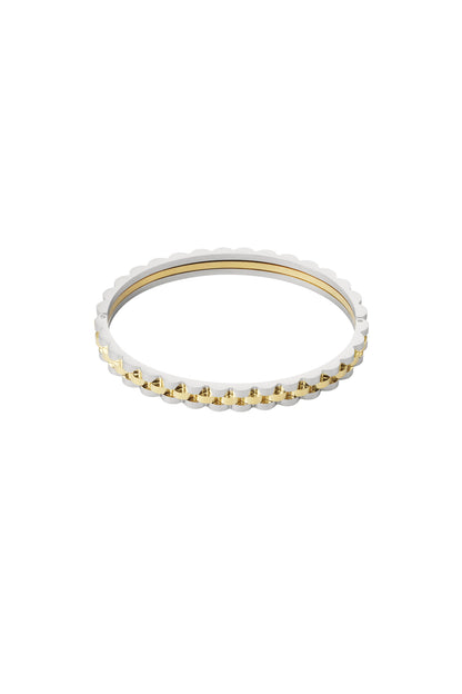 Glieder-Armreif – Silber
