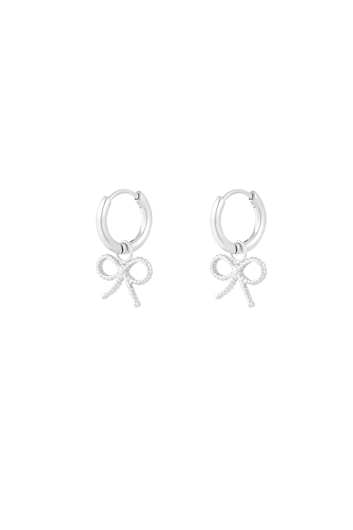 damen ohrringe schleife basic | edelstahl | gold & silber