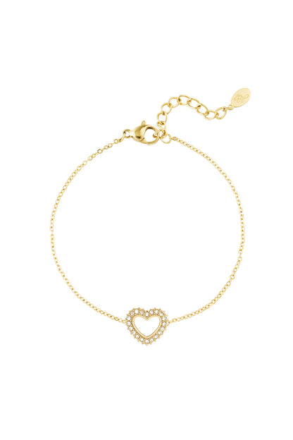 Diamant-Herz-Armband