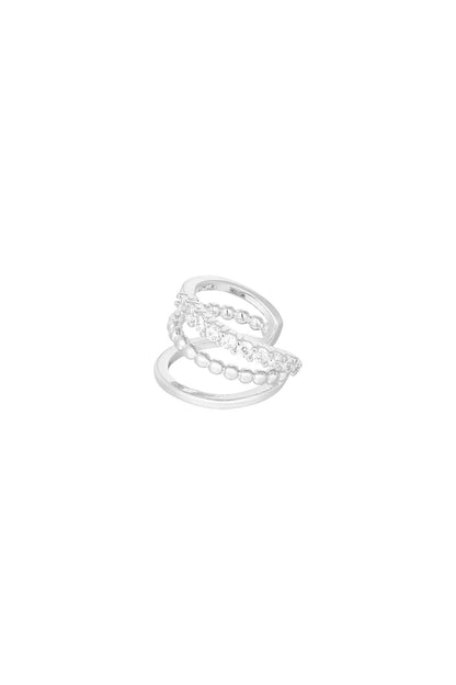 Damen Ear Cuff Zirkonium | Kupfer | Goldfarbe