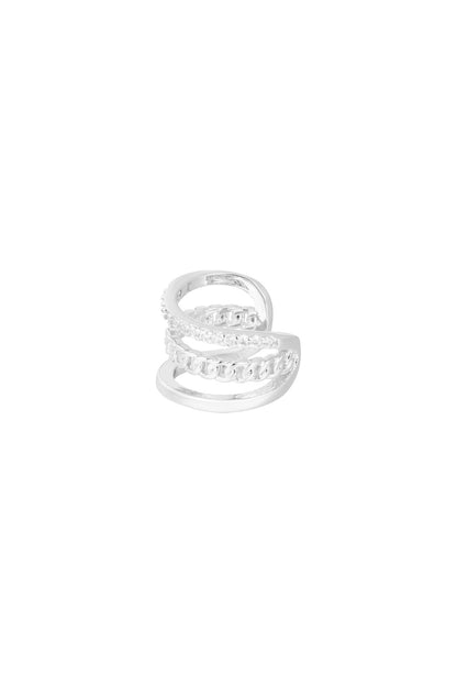 Damen Ear Cuff Allure | Kupfer | Gold & Silber
