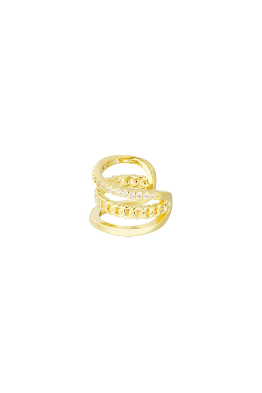 Damen Ear Cuff Allure | Kupfer | Gold & Silber