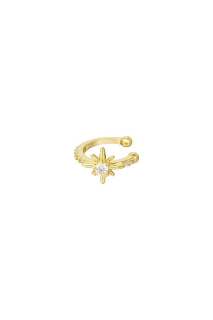 Damen Ohrstecker Zirkonium Fein | Kupfer | Goldfarbe