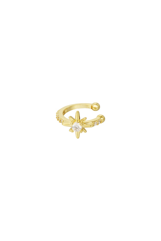 Damen Ohrstecker Zirkonium Fein | Kupfer | Goldfarbe