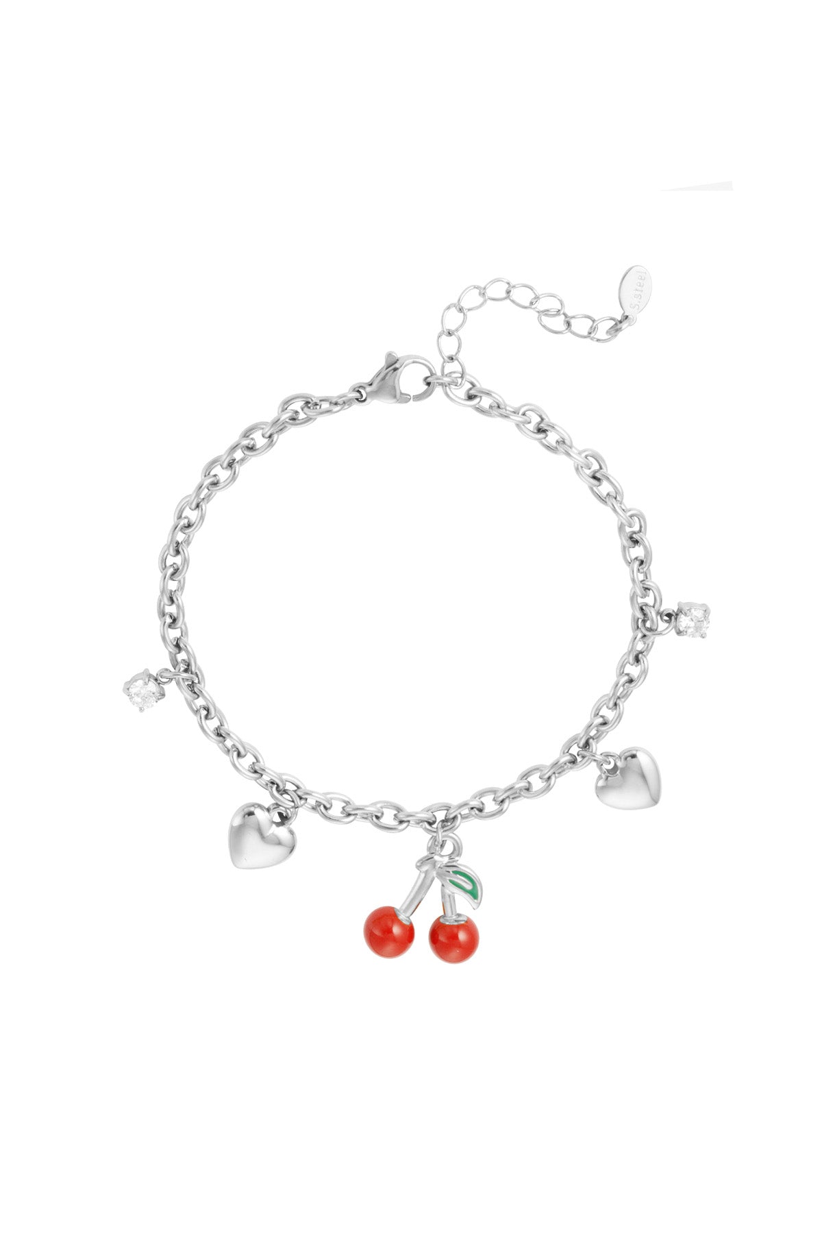 cherish charm-armband – goldfarbe - goldfarbefarbe