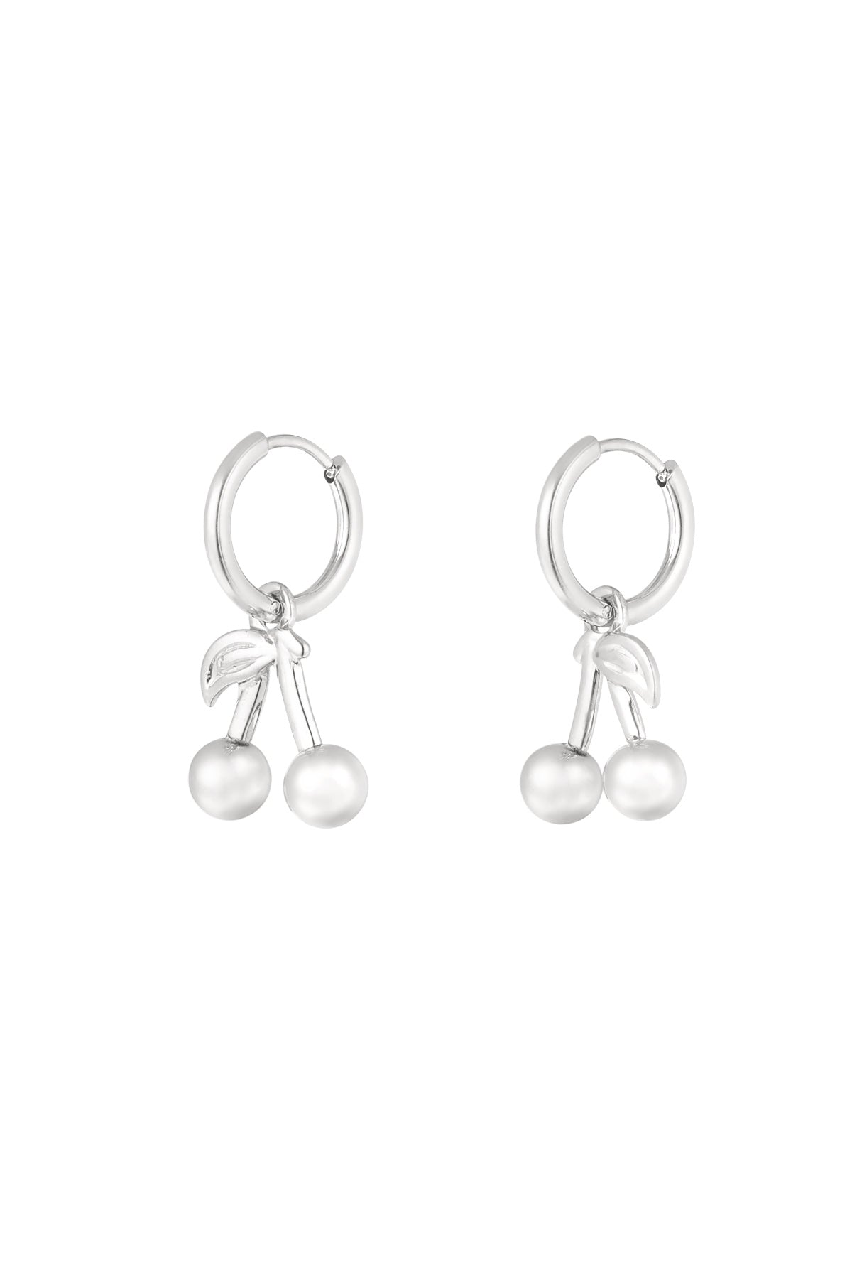 Damen Ohrringe Kirschmotiv | Edelstahl | Gold & Silber
