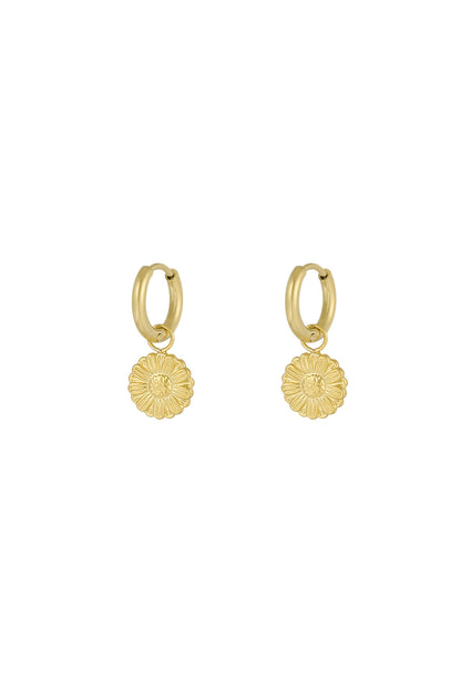 Damen Ohrringe Süße Daisy Premium | Edelstahl | Gold & Silber