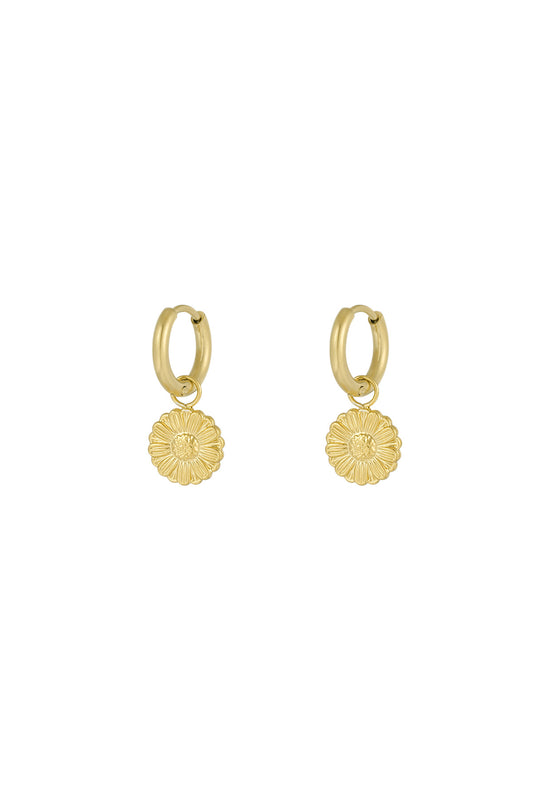 Damen Ohrringe Süße Daisy Premium | Edelstahl | Gold & Silber