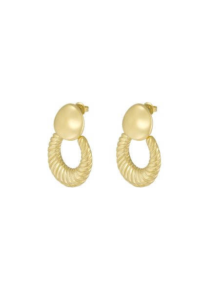 Damen Ohrringe Luxus Collection | Edelstahl | Gold & Silber