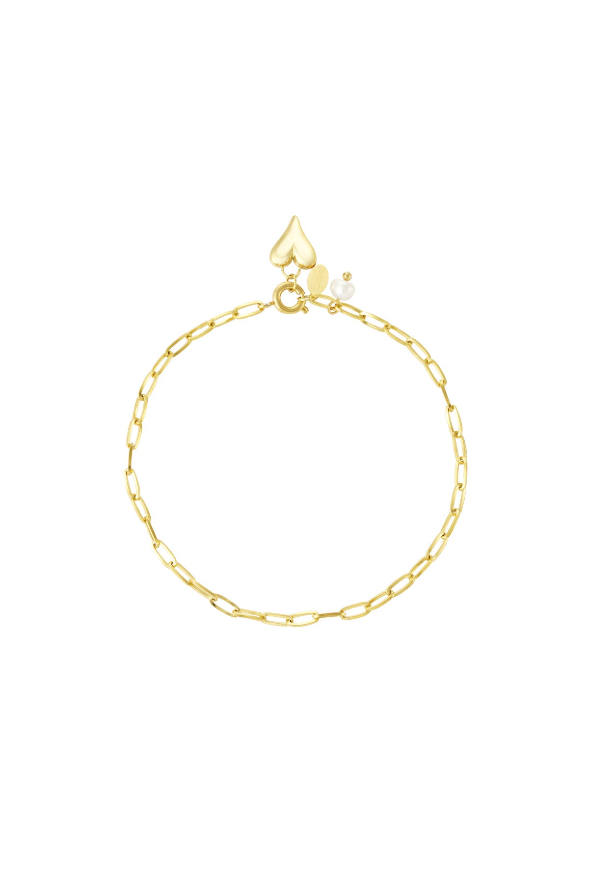 adore charm-armband – goldfarbe - goldfarbefarbe