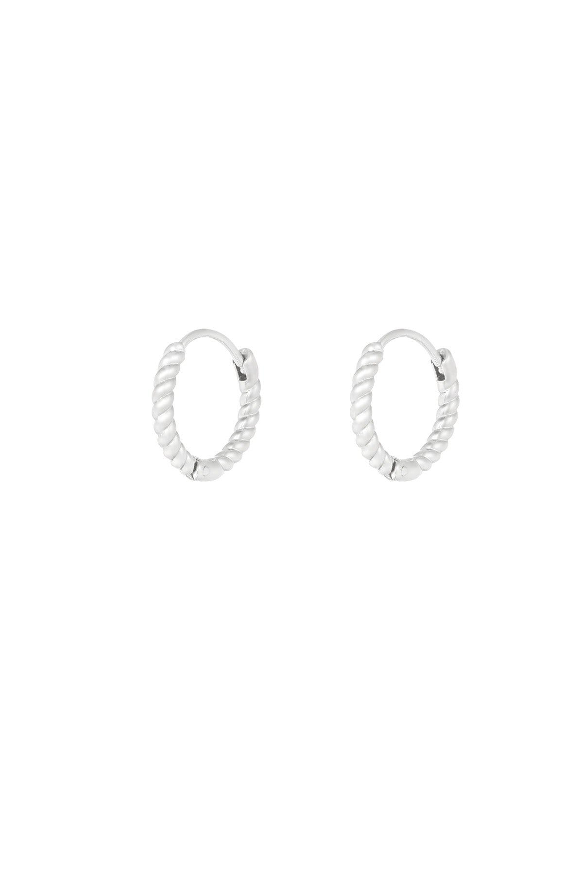 damen ohrringe twist organisch | edelstahl | gold & silber
