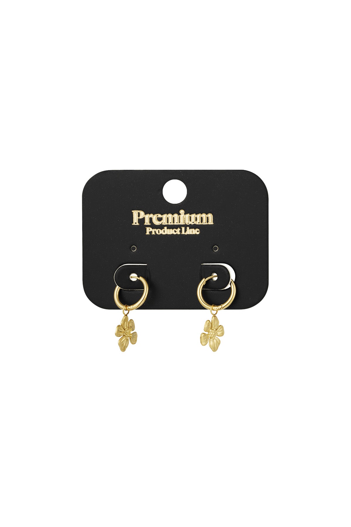 Damen Ohrringe Tropische Blume | Edelstahl 304S | Gold & Silber