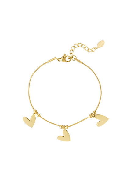 Herz an Herz Armband 