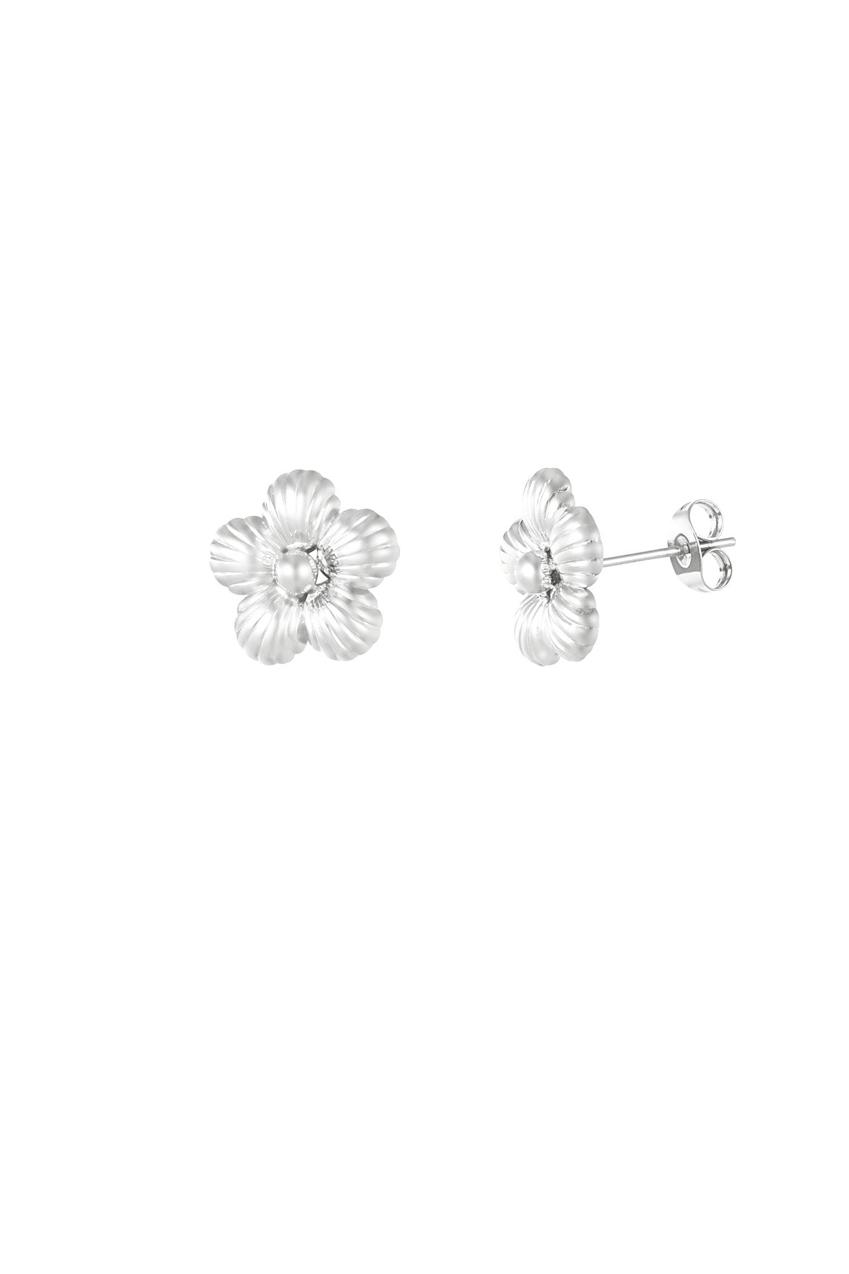 damen ohrringe gaenseblumchen | edelstahl | gold & silber