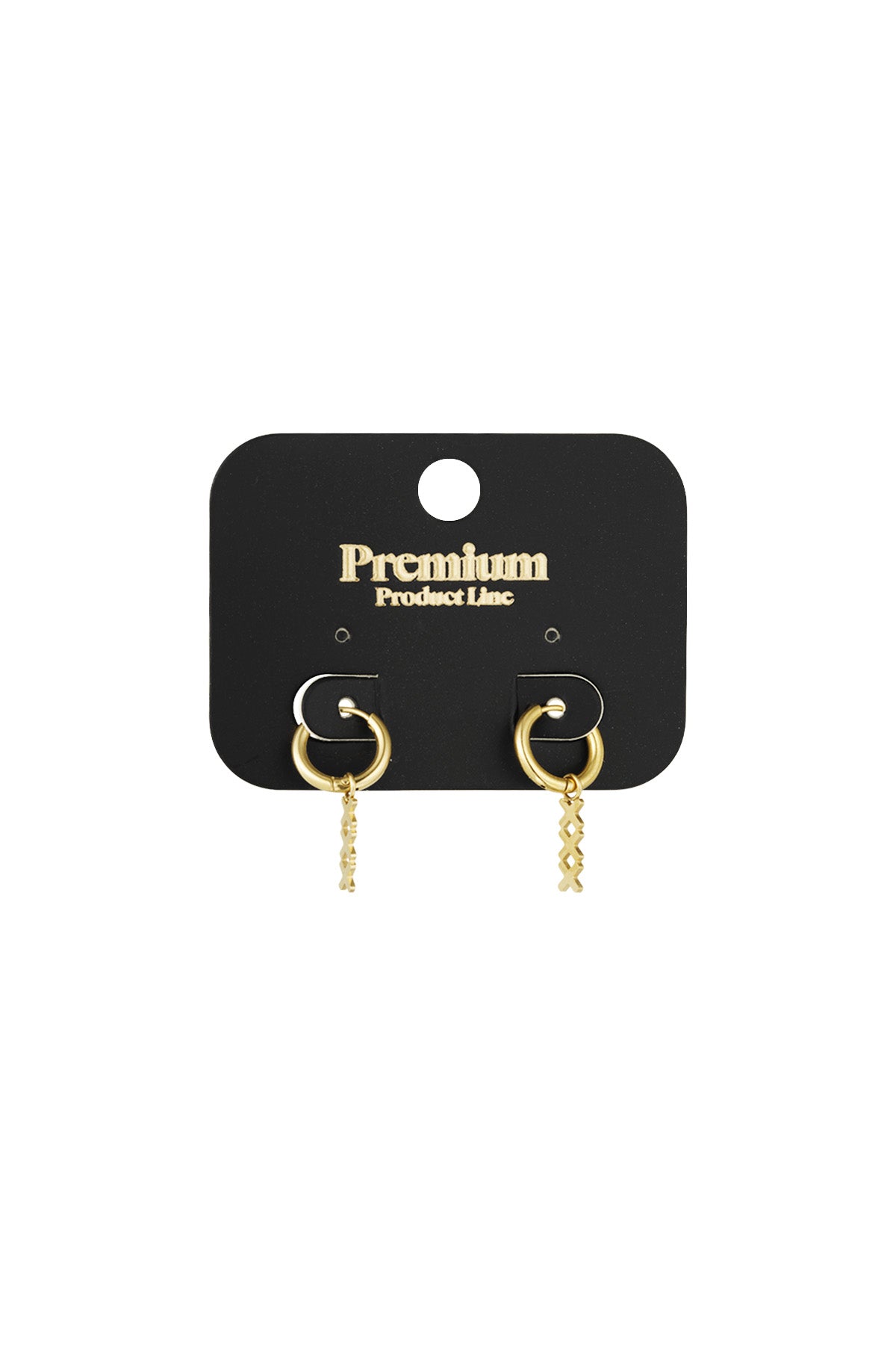 Damen Ohrringe XXX Amsterdam | Edelstahl 304S | Gold & Silber