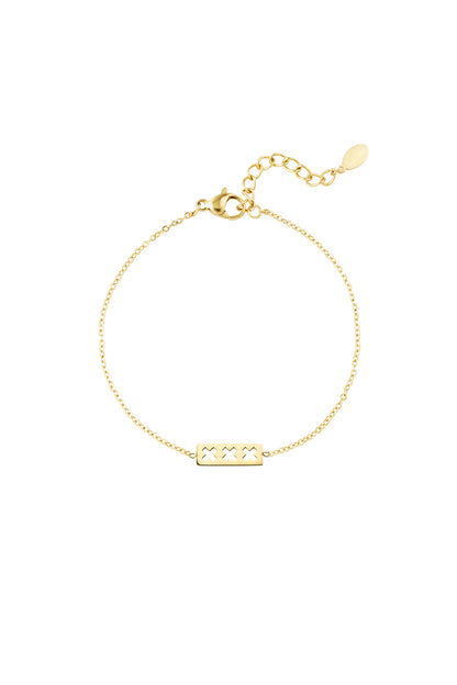 Trio X Armband 