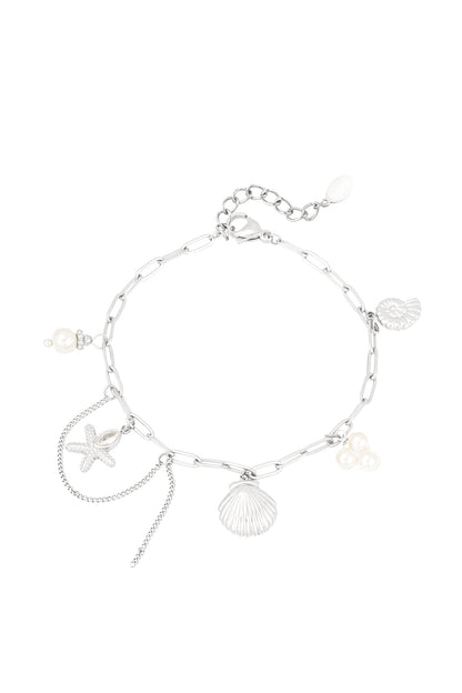 Ozeanschatz-Armband - Goldfarben