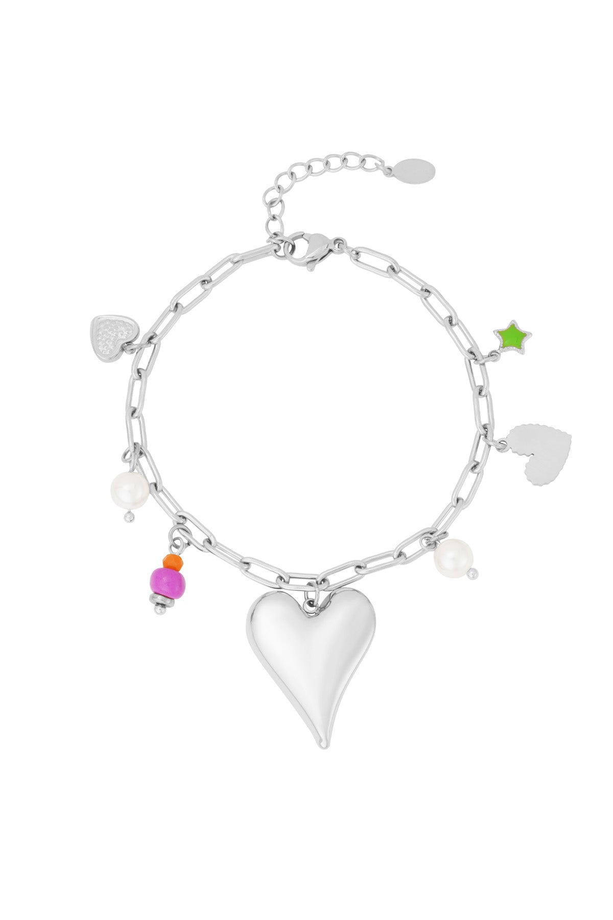 charm-armband love moment - goldfarben