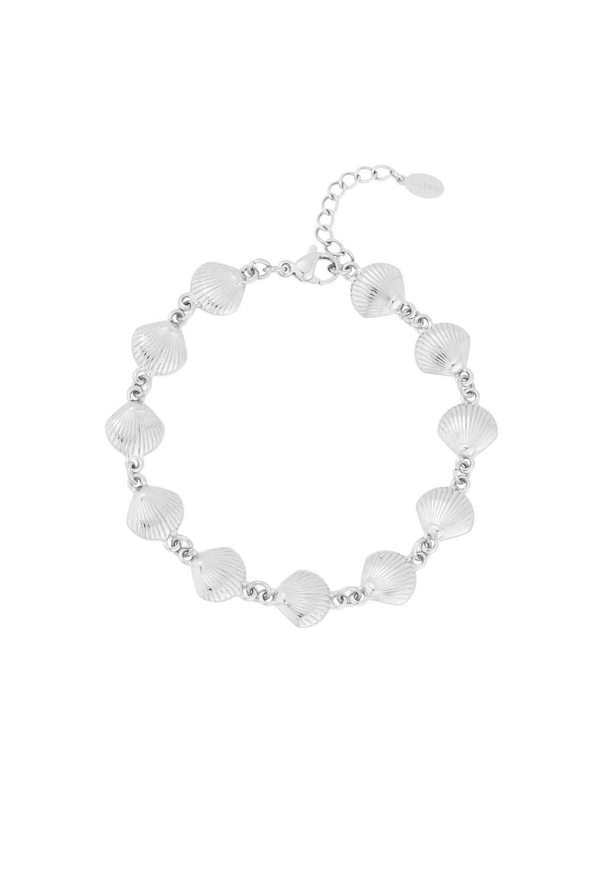 armband muscheltrio - goldfarben