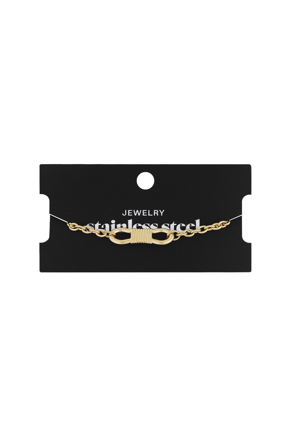 zusammengebundenes armband - goldfarben