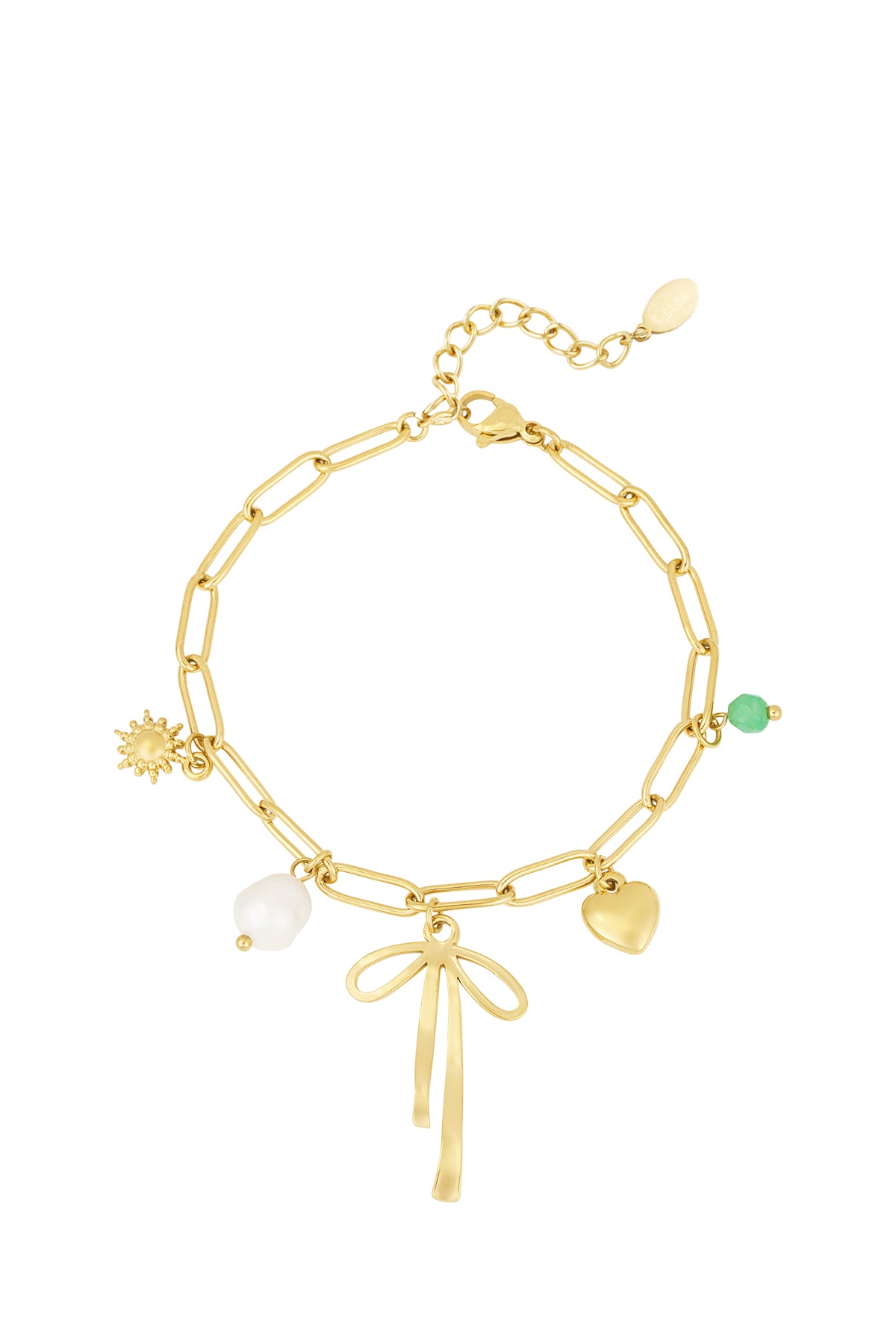 bow & beyond armband - goldfarben