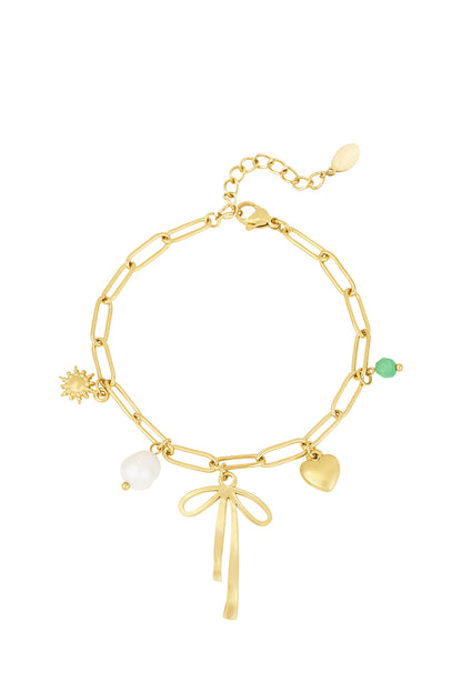 Bow & Beyond Armband - Goldfarben