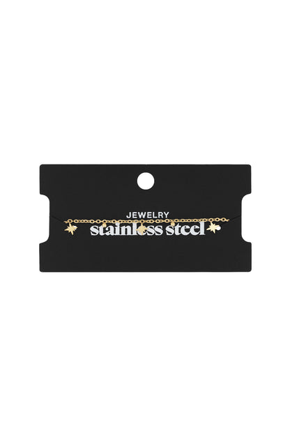 Armband mit leuchtenden Sternen – Goldstempel