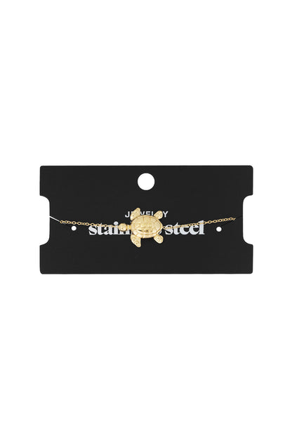 Turtle Tides Armband - Goldfarben
