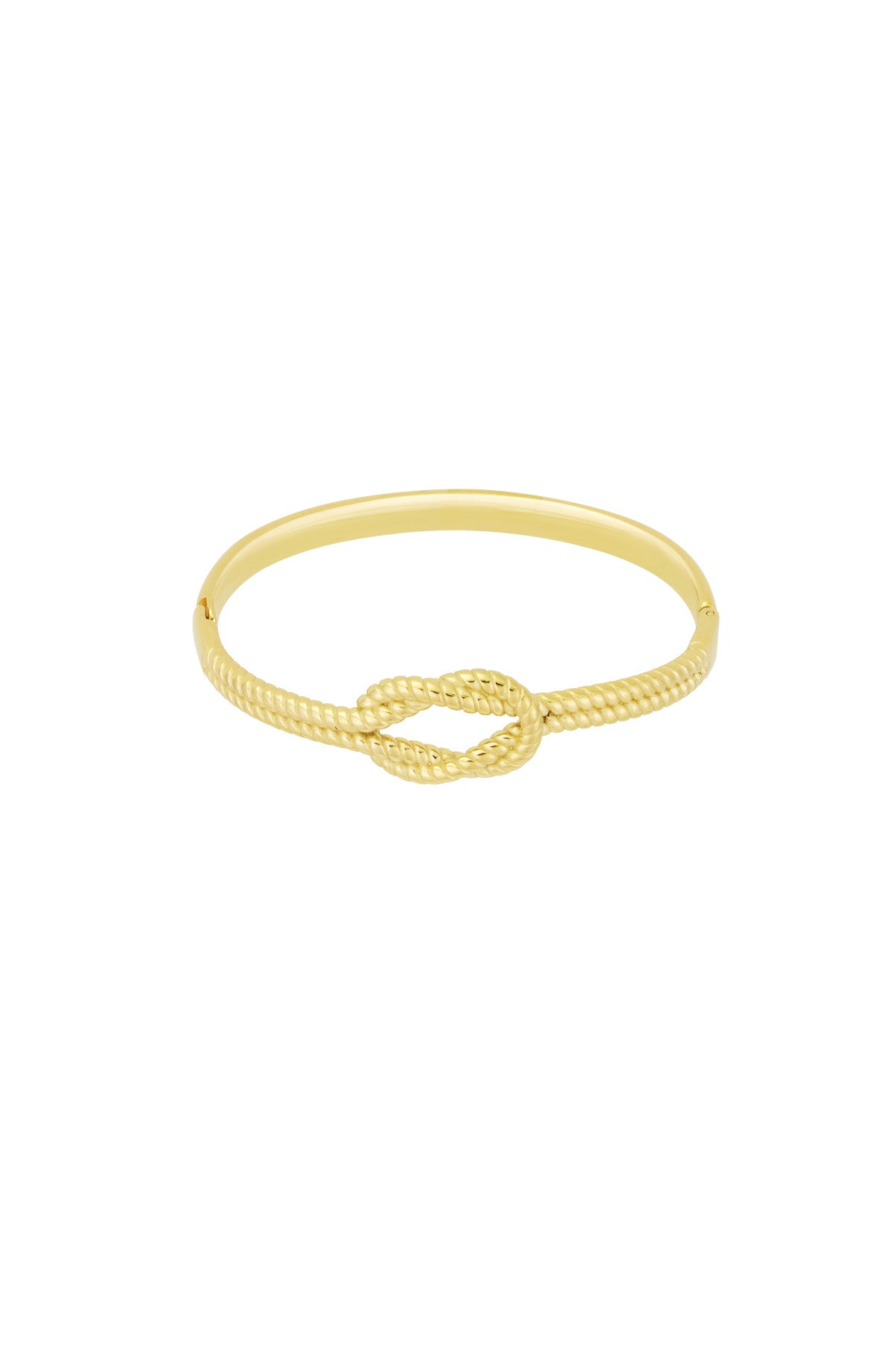armband mit knoten - goldfarben