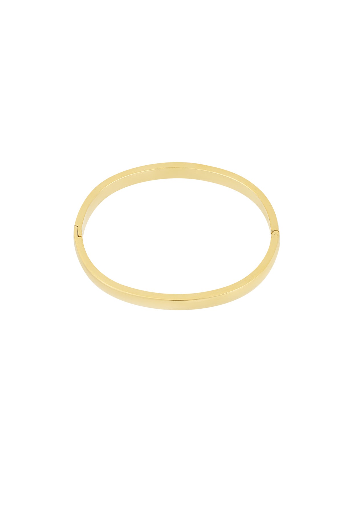 klassischer armreif - goldfarben