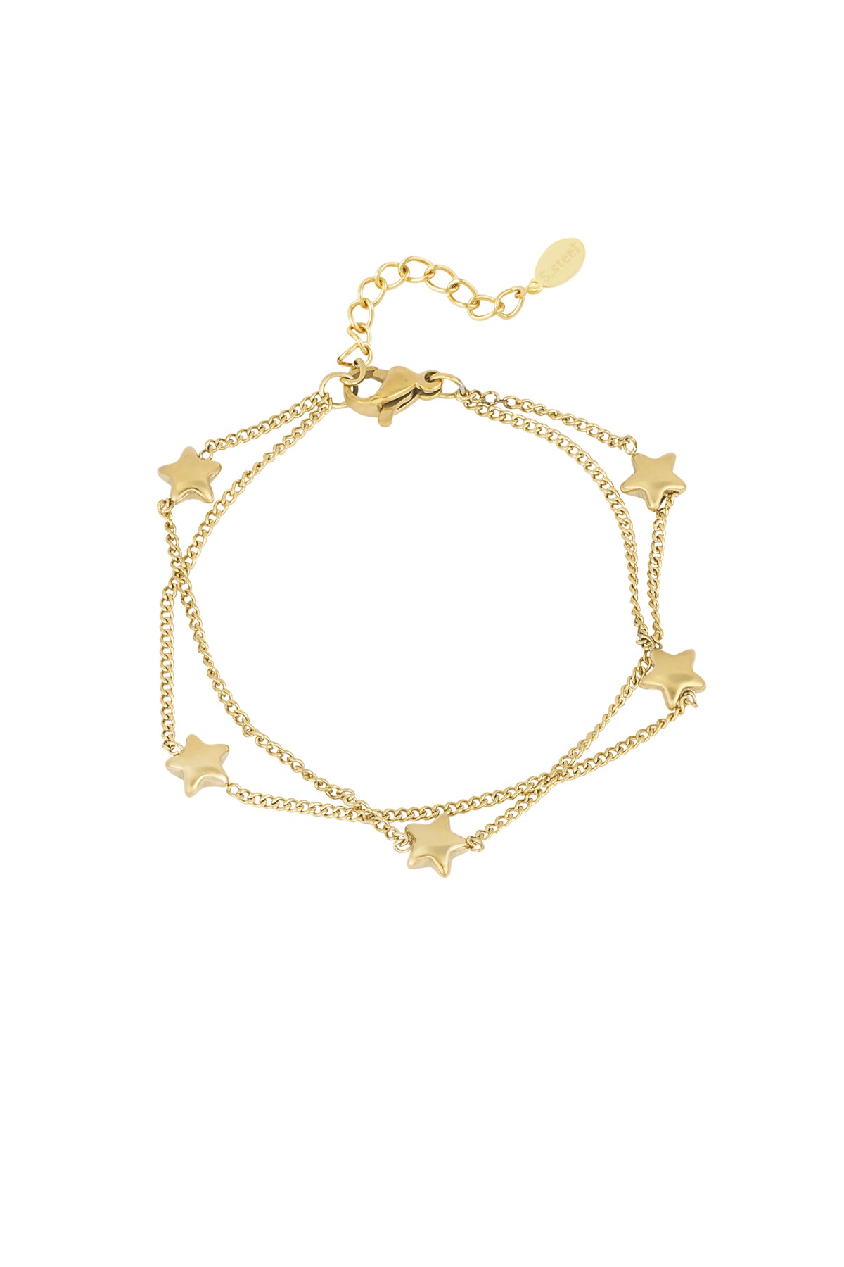 sternennacht-armband - goldfarben