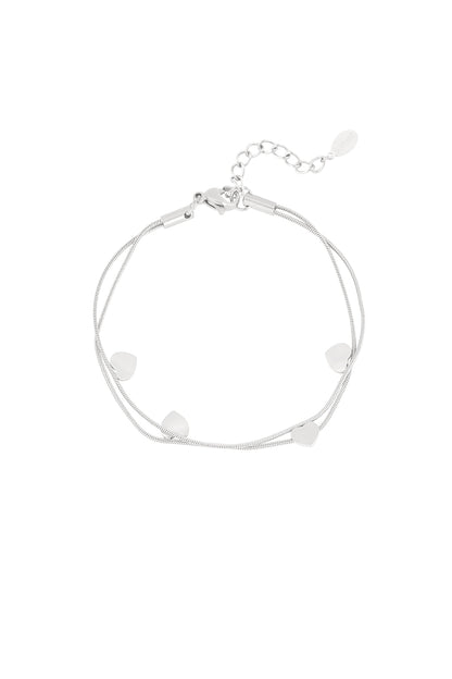Bring Back the Love Armband - goldfarben