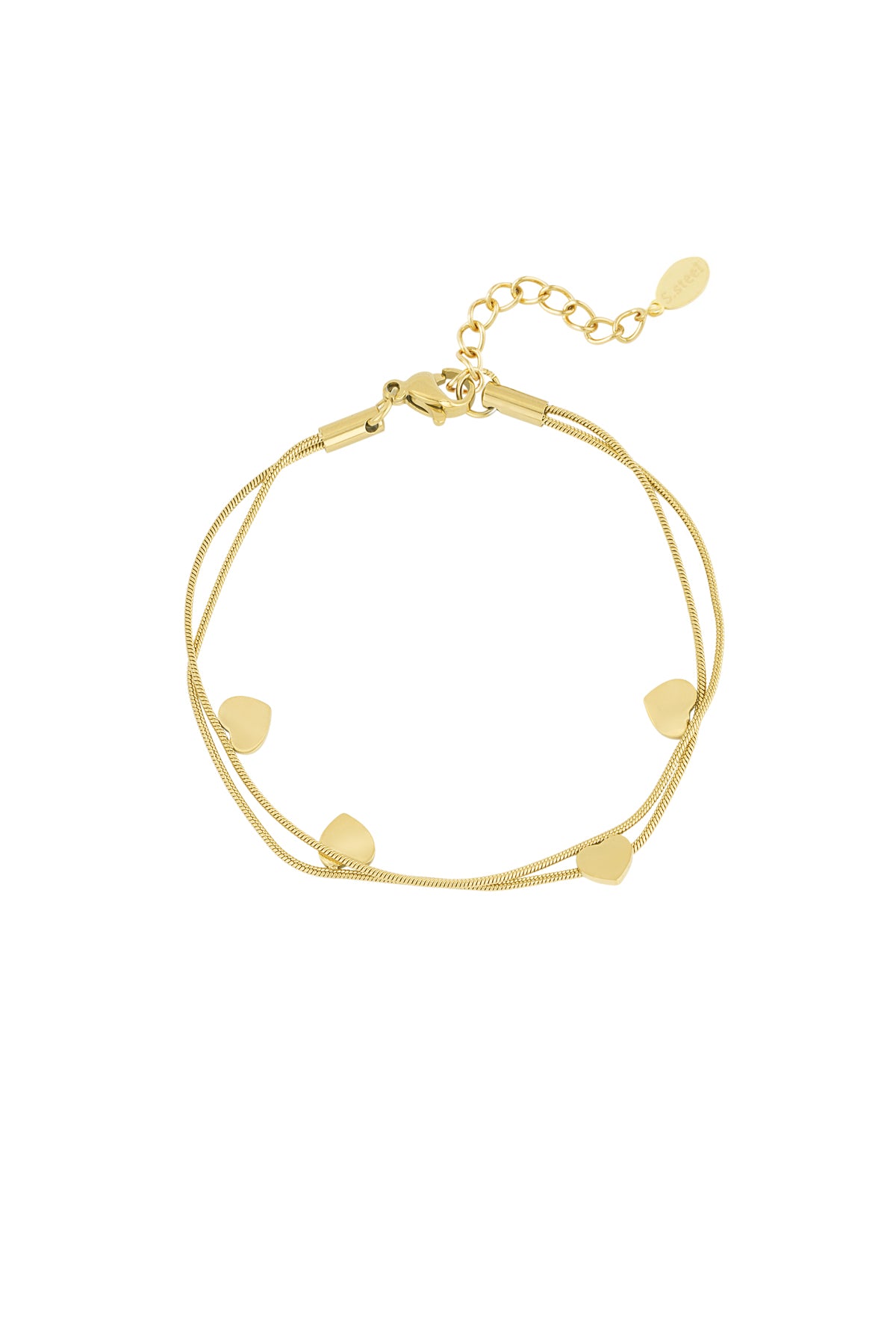 bring back the love armband - goldfarben