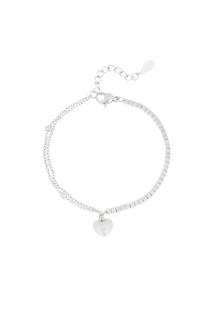 Heart Haven Armband - Goldfarben
