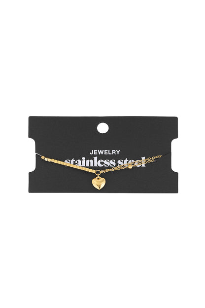 Heart Haven Armband - Goldfarben