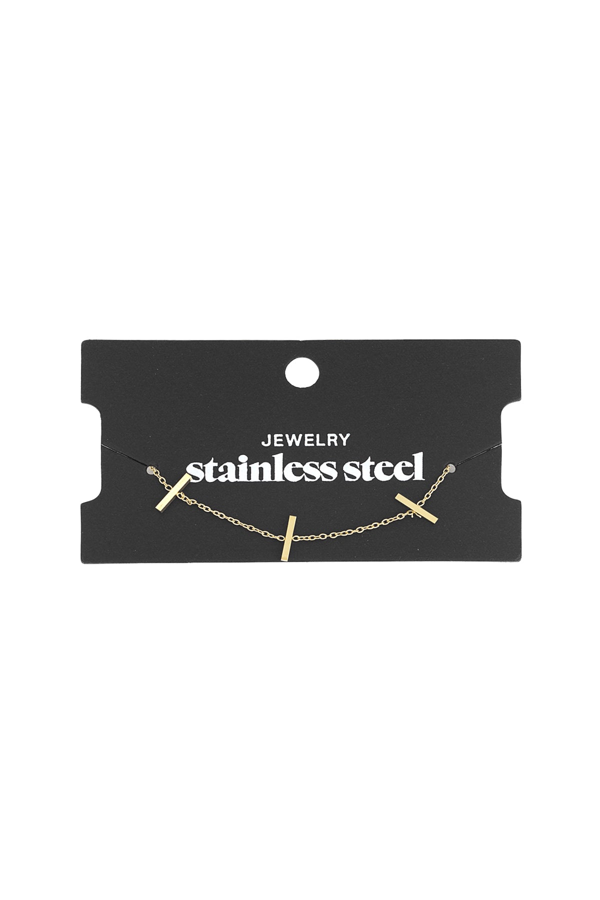 armband mit stäben - goldfarben