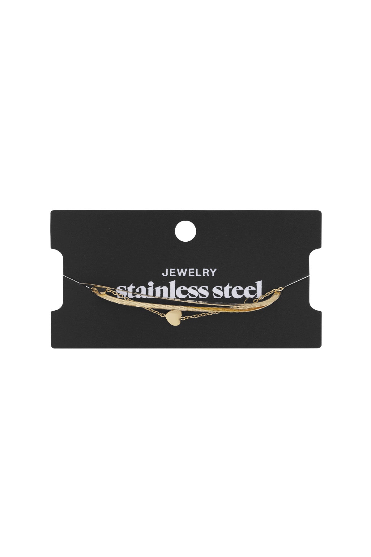 love love love armband - goldfarben