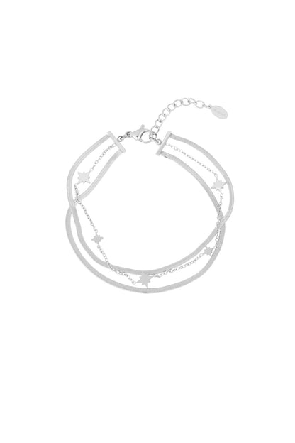 Goldenes Lagenarmband 