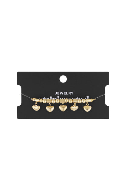 Love Love Love Armband - goldfarben