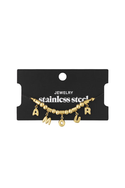 Amour Armband - Goldfarben