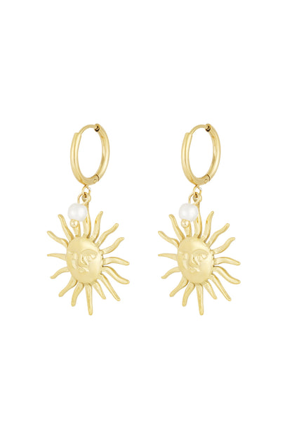 Sunny Side Ohrringe - Goldfarben