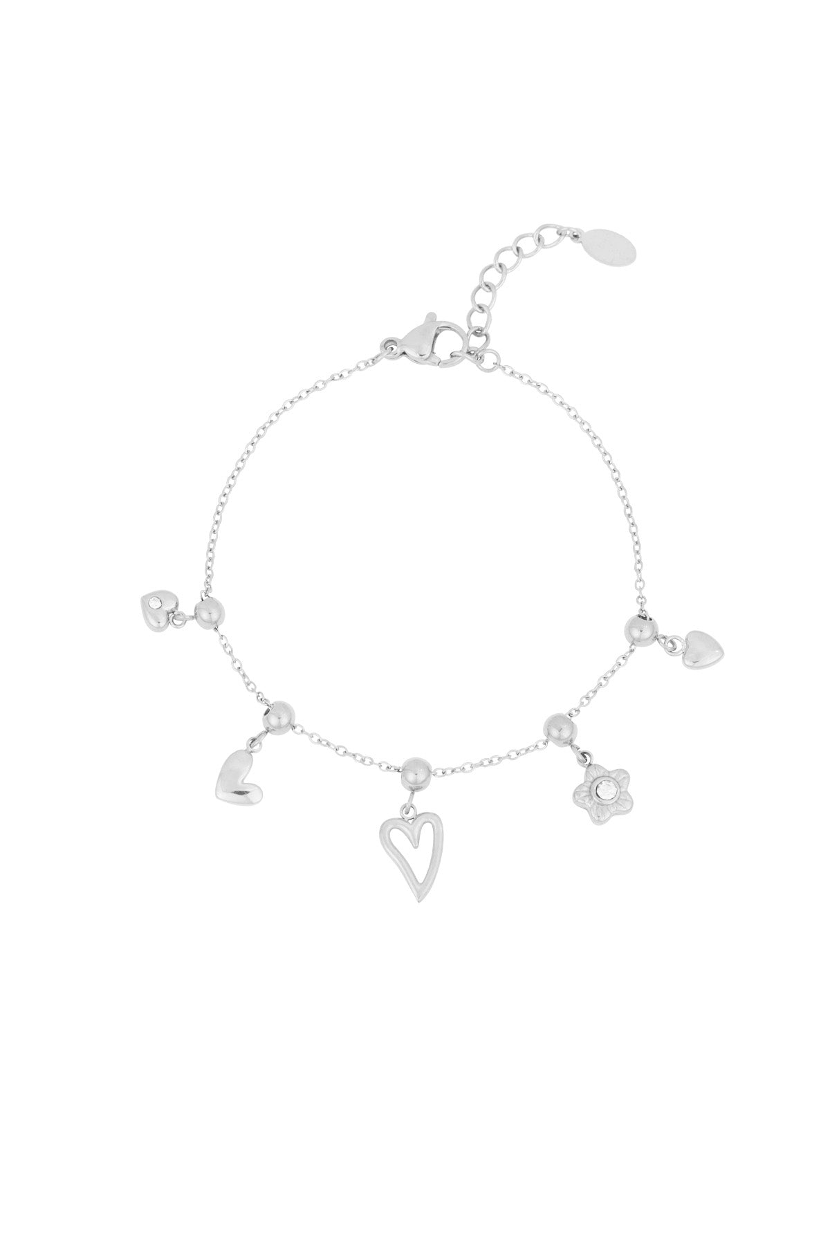adore charms armband - goldfarben