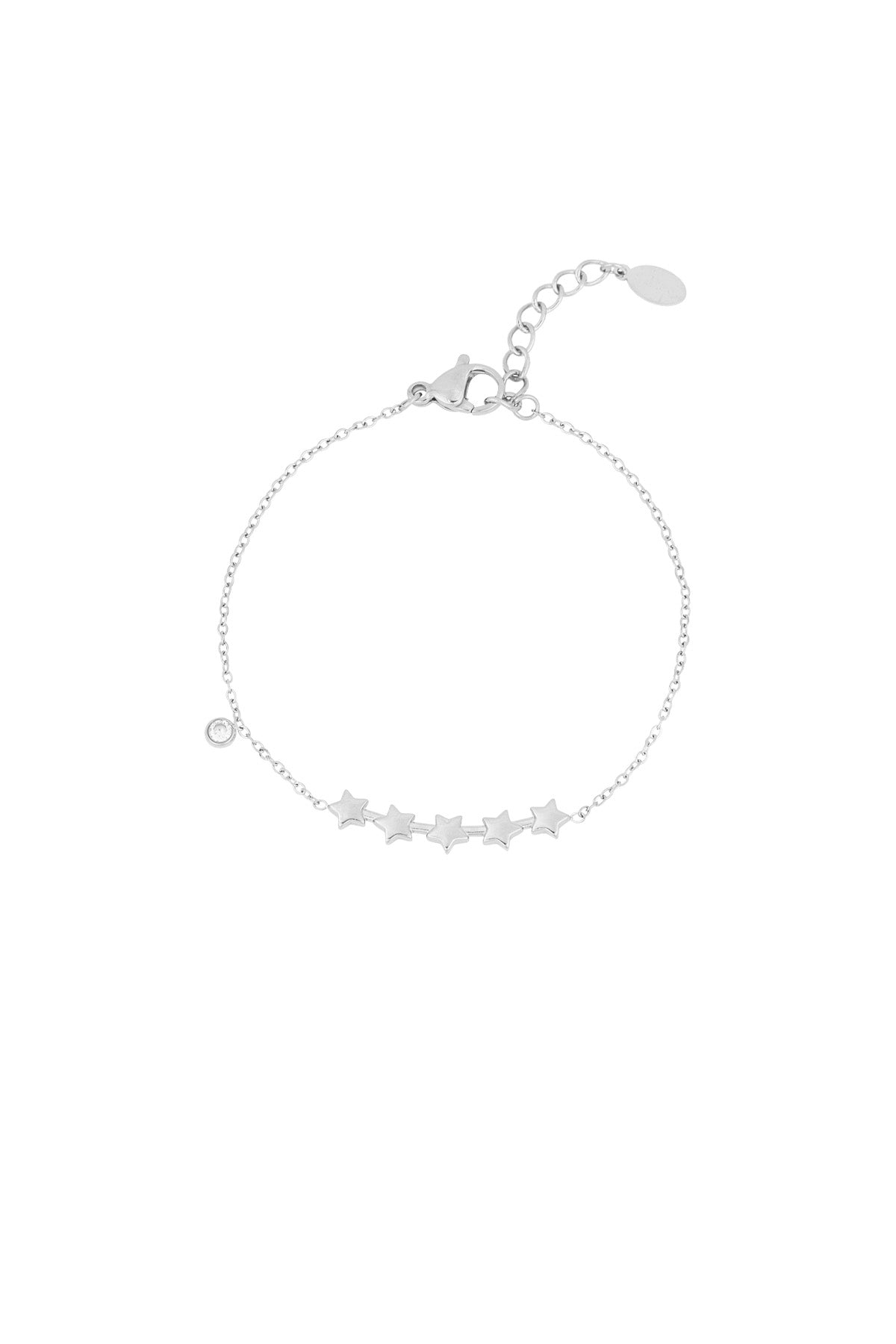 armband mit leuchtenden sternen - goldfarben