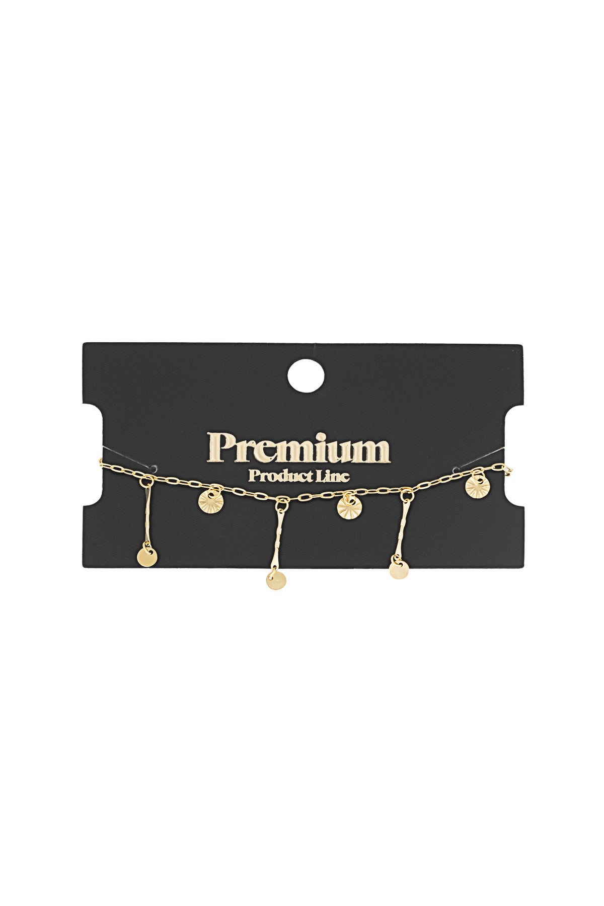 armband all day coin - goldfarben