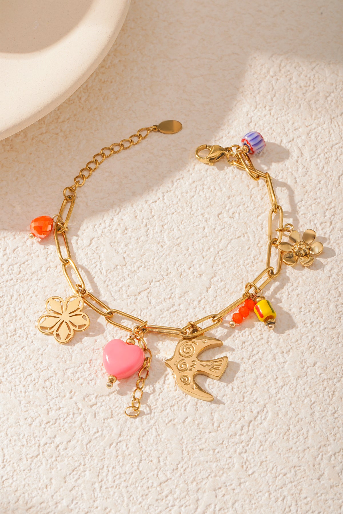 mystic tides armband - goldfarben