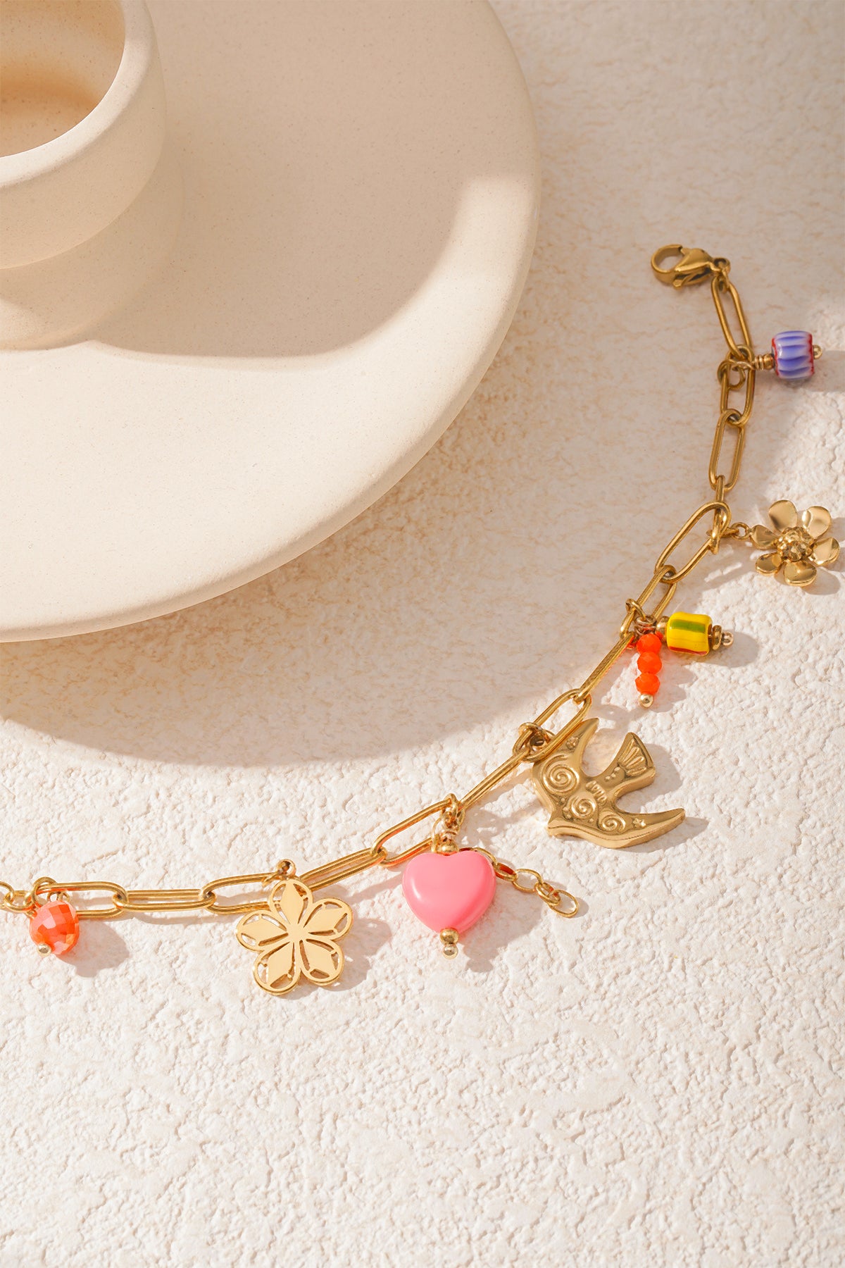 mystic tides armband - goldfarben