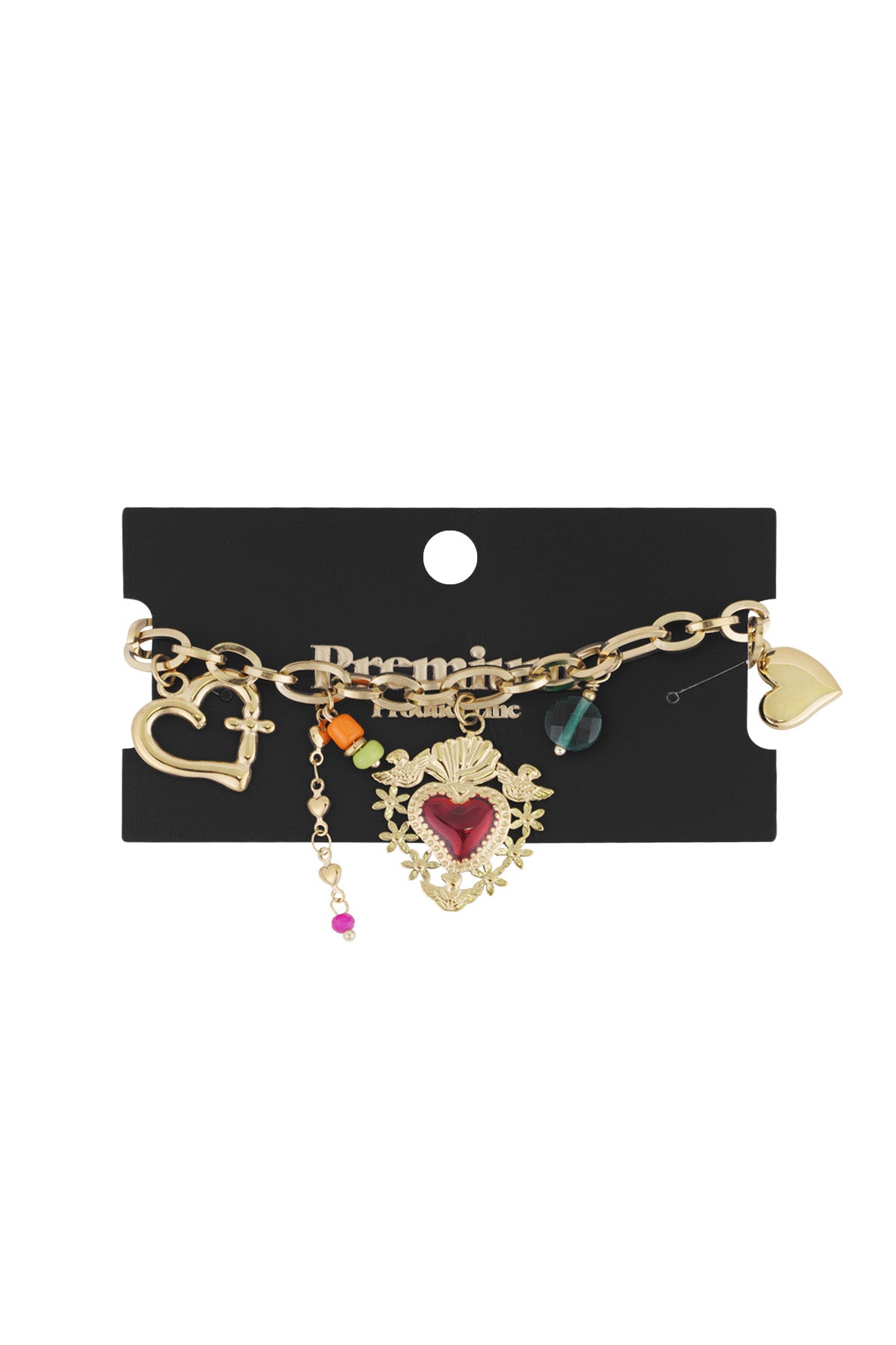 Charm-Armband Milagros Herz 