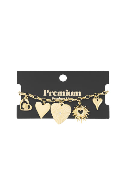 Loving Links Armband - Goldfarben