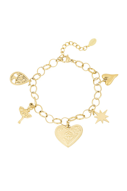 herzlich funkelndes armband